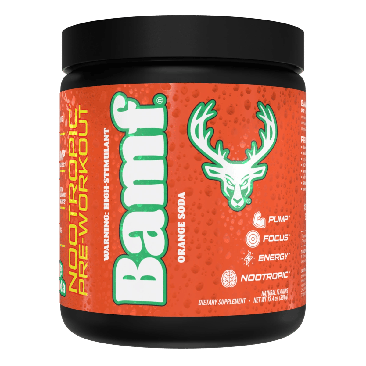 LAST CHANCE FLAVORS - BAMF High Stimulant Nootropic Pre-Workout - Image 3