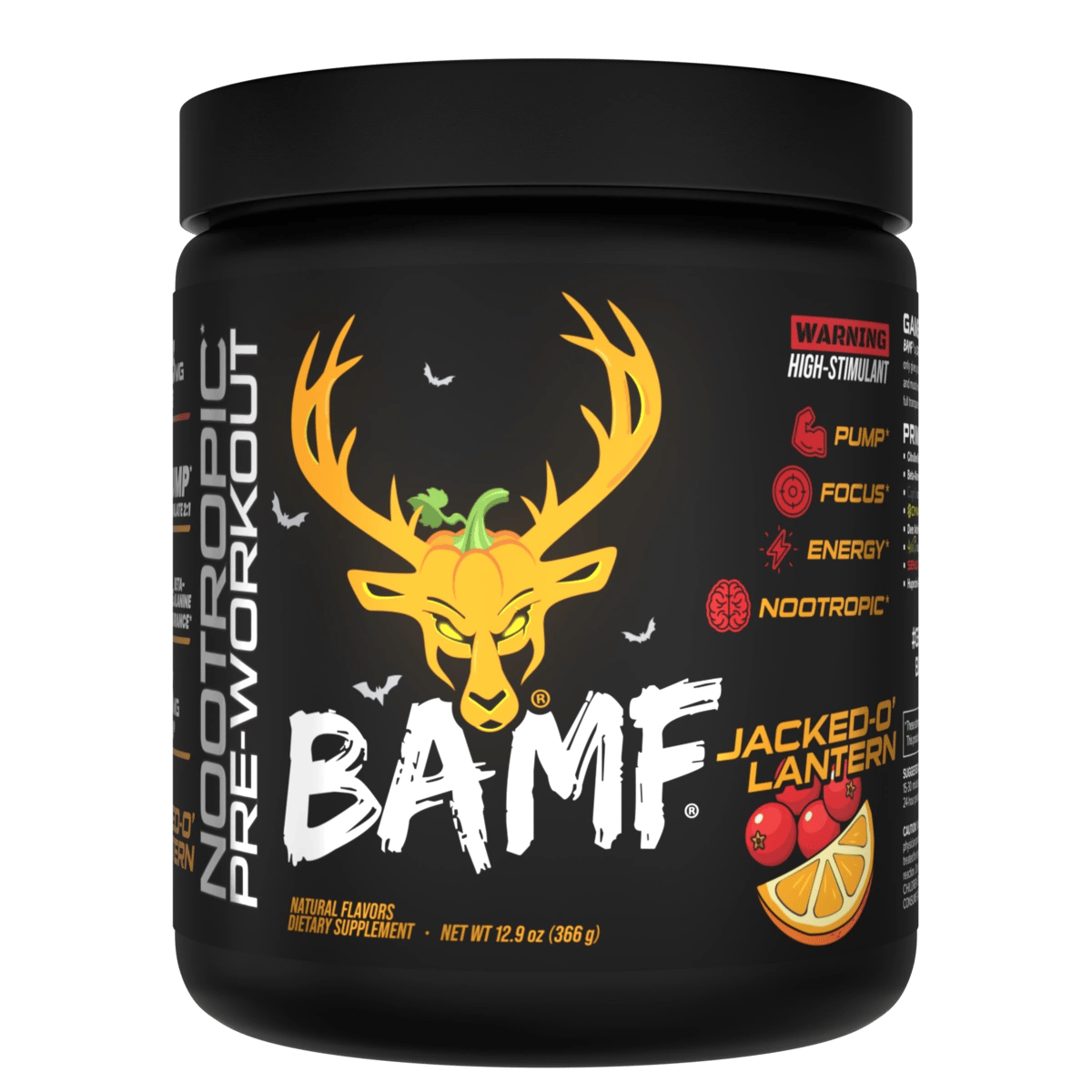 LAST CHANCE FLAVORS - BAMF High Stimulant Nootropic Pre-Workout - Image 2